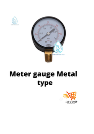 WATER PRESSURE METER GAUGE for outdoor Sand water Filter