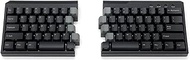 FILCO Majestouch Xacro M10SP Left and Right Separated English Sequence, 72 Keys, CHERRY MX Silent Red Axis, Programmable, Includes 10 Macro Dedicated Keys, 3 Red Key Locks, Black FKBXS72MPS/EB-RKL