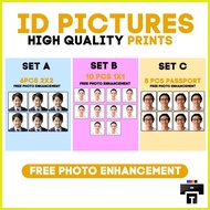 ❀ High Quality ID Picture Printing White Background | 1x1 | 2x2 | Passport