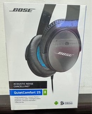 [限時特價] 全新-BOSE QuietComfort 25 QC25 抗噪耳罩式耳機