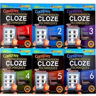 Conquer Comprehension Cloze Techniques Book 1 - 6 (6 books set)