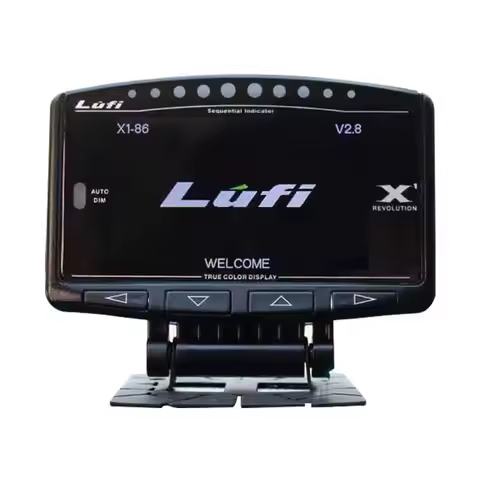 Car Gauge Lufi X1 Car Smart Upgrade Multifunction Digital Gauge Meter Head-Up Display Auto LCD Instr