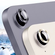 iPad10 Air4 Mini6 3D Full Cover Spiral CD Pattern Metal Camera Lens Tempered Glass Film Tablet Prote