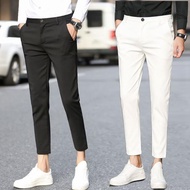 High quality slim fit suit pants for men British workwear suit casual pants for men seluar slack lel
