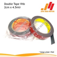 Double Tape VHB reversible 2cm x 4.5mtr foam gray similar to 3M