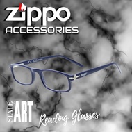 Zippo Reading Glasses +3.50 31Z-031-BLU made in P.R.C. Manufacturing under license from