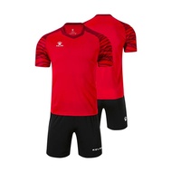 KELME Custom Mens Football Uniforms Soccer Jerseys Men Tracksuit Sportswear Short Sleeves Jersey Soccer Shorts Suit 3901583