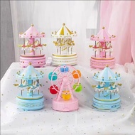 Carousel Cake Decoration - Carousel Music Box - Music Box - Wedding Birthday Couple Gift - Creative 