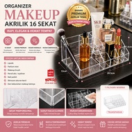MINISO BALI | Kotak Tempat Penyimpanan Kosmetik Rak Lipstik Kutek Mini Akrilik CX-111