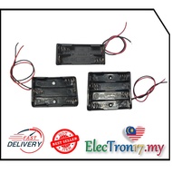 Battery Holder AA / AAA BLACK 1.5V 1x2 1x3 1x4 1x6