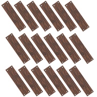 25PCS Wooden Printed Tile Building Block ABS Plastic Toys 2x2 1x1 1x4 Forests Collection MOC