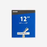 DECATHLON 12" x 1.4 至 1.9 彎曲美式氣嘴內胎