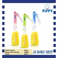 Fiffy Multi Purpose Replaceable Sponge Brush/Fiffy Berus Span Boleh Ganti Pelbagai Guna
