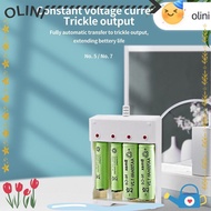OLINI AA / AAA Battery Charger Universal Professional Independent USB Battery Charger