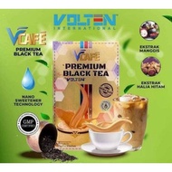 VOLTEN VCAFE Premium Black Tea Volten Black Tea Original Ekstrak Halia Hitam / Black Ginger / Kunyit Hitam