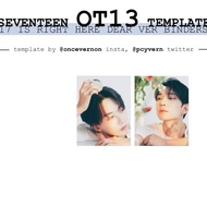[AVAILABLE] 17 IS RIGHT HERE DEAR Carat version (SEVENTEEN group)