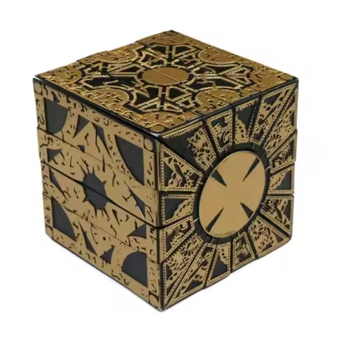 Hellraiser Cube Puzzle Box Removable Lament Horror Series Full Film Function Ornaments Puzzle Props 
