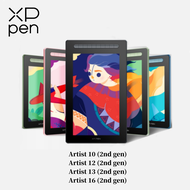 XPPen Artist 10 / 12 / 13 / 16（2nd gen） 10-16 inch Portable Drawing Display Android Support Graphics Drawing Tablet Monitor with Full Laminated Screen X3 Elite Stylus 8192 Pressure Sensitivity Tilt with Express Keys