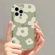 เคสใสกันกระแทกพร้อมดอกไม้สำหรับ Oppo Realme C1 9i U1 2Pro C35 C55 5s 5i C3 7i 8i C17 8 9 Pro C25 C25