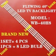 WB-40H8 FLYWING 40" LED TV BACKLIGHT (LAMP TV) SAMSUNG 40" INCH LED TV WB40H8