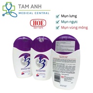Sữa tắm giảm mụn lưng mụn ngực mụn mông thâm mụn nang lông T3 Acne Body Wash 200ml.