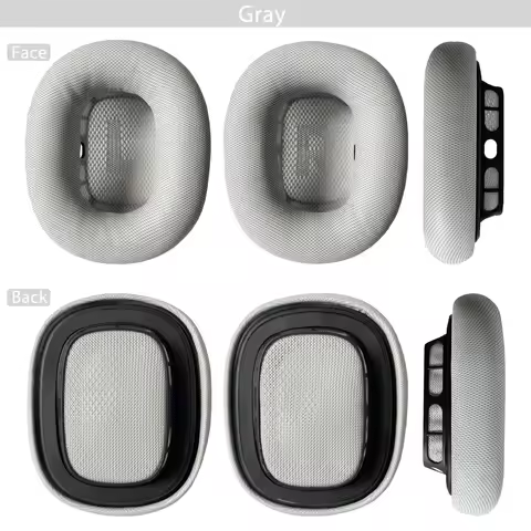 NullMini For Apple AirPods Max Replacement Protein Leather Earpads Headphones Ear Cushion Memory Foa