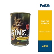 Gino Canned Cat Wet Food 400g