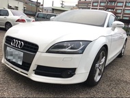 2009年 AUDI  TT TFSI 2.0白 黑內裝 頂