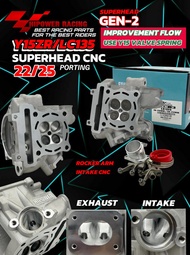 Y15 & LC135 HIPOWER HI POWER RACING CNC PORTING NEW KAWAH HEAD SUPERHEAD SUPER HEAD 19/22MM 20/23MM 