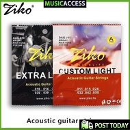 Ziko Series Guitar string 6 Strings Set Acoustic Guitar Strings