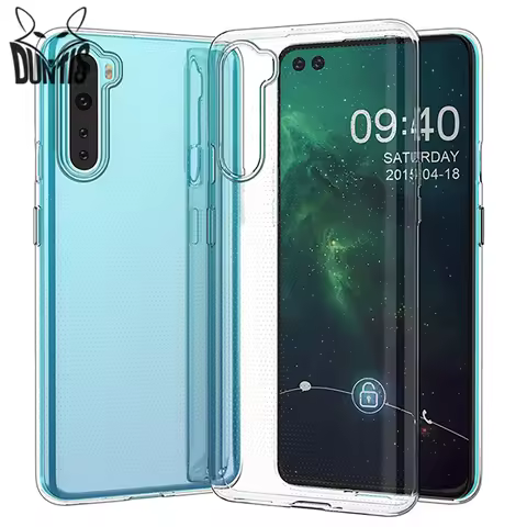 Case For OnePlus Nord TPU Silicone Durable Clear Transparent Soft Case for OnePlus Nord Phone protec