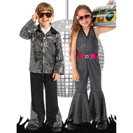 Performance Costume Dance Costume Children cos Retro Costume disco disco Costume 10.18 Halloween Sta