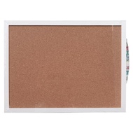 Cork board White wooden frame bulletin board 50x70cm