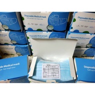 Disposable Medical Surgical face mask 3ply 一次性使用医用口罩 High Quality Ready Stock Malaysia