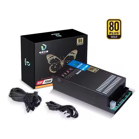 Flex PC PSU 650W Small 1U Power Supply Rated Power 550W Full Module 80plus Gold For K39 A4 S3 G5 ITX