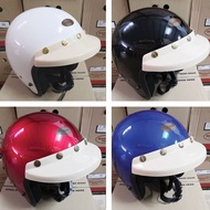 [SIRIM APPROVED] MAGNUM 5 BUTTON HELMET-WHITE / BLACK / BLUE / RED