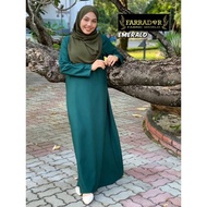 JUBAH VAKSIN MUSLIMAH (EMERALD)💕