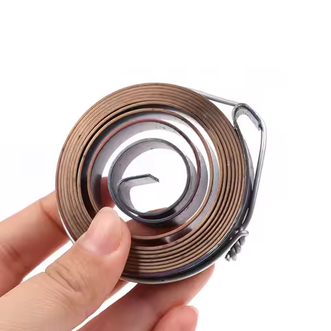 0.7-1.5 Thickness 680-1540mm Spiral Flat Wire Coil Torsion Spring Constant Force Extension Springs B