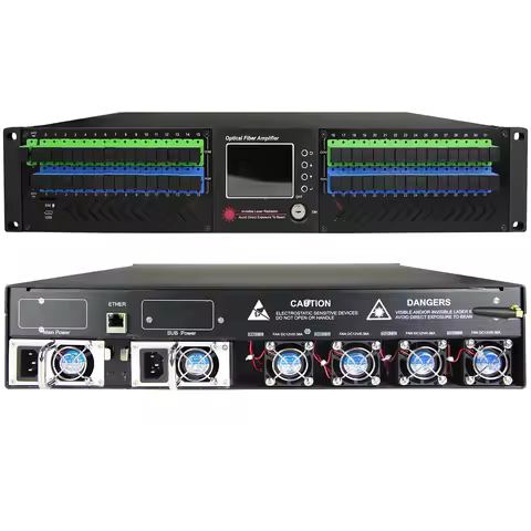 1550nm Erbium-Doped Fiber Amplifier CATV/EDFA 32*20db Output + WDM (Optical Wavelength Division Mult