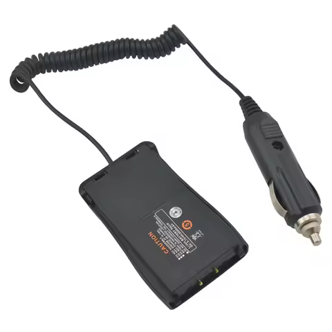 12/24V Input DC Battery Eliminator Cigarette Lighter Car Charger for Baofeng walkie talkie BF-888S,B