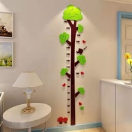 Sunflower 3D three-dimensional height sticker for children's height measurement wall sticker for hei