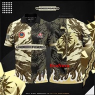 FIFTY7K UNDEFEATED 2.0 Slim - fitting Retro Collar Jersey Bu Tshirt Lelaki Lengan Pendek Sublimation