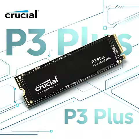 Premium Crucial P3 Plus 3D NAND M.2 2280 PCIe4 NVMe SSD 1TB/2TB OEM Ultra Fast Solid Drive for Lapto