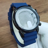 PVD Black Case 43mm/1.81 Inch 316L Stainless Steel Parts Use JS25 Movement 36.5-36.8mm