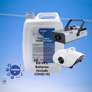 🔥Frogging  5L🔥 喷雾机药水 KKM 5L Codex Fogging Liquid Hand Sanitizer non alcohol Disinfectant 消毒水 消毒液 喷雾枪