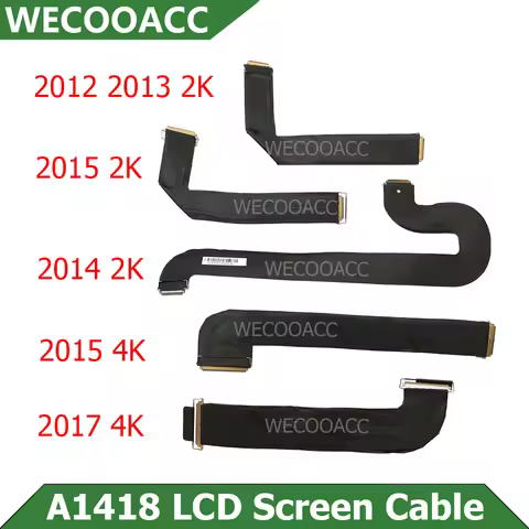 New LCD LED LVDS Screen Display Cable 30 40 60 pin For iMac 21.5" A1418 2K 4K Resolutions 2012 2013 