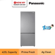 PANASONIC 422L Inverter 2-door Bottom Freezer Refrigerator NR-BX421BPSM | Steel Door Series Energy S