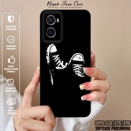 OPPO A36 / A76 / A96 Phone Case - OPPO A76 / A96 / A36 Softcase BLCK Motif - OPPO A76 Phone Silicone