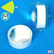 Lensa Lampu LED 60 Degree 23.0mm Plano-Convex PMMA Lens For 1-5W White
