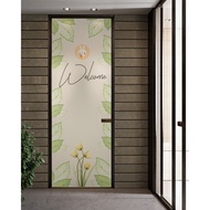 High quality frosted glass Decal for room doors - model number 7